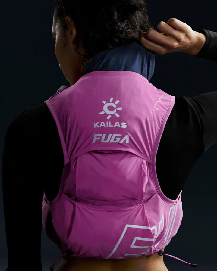 轻至196g!凯乐石FUGA AIR7 Ⅳ电光紫粉女士越野跑背包测评图片6 轻至196g!凯乐石FUGA AIR7 Ⅳ电光紫粉女士越野跑背包测评图片6