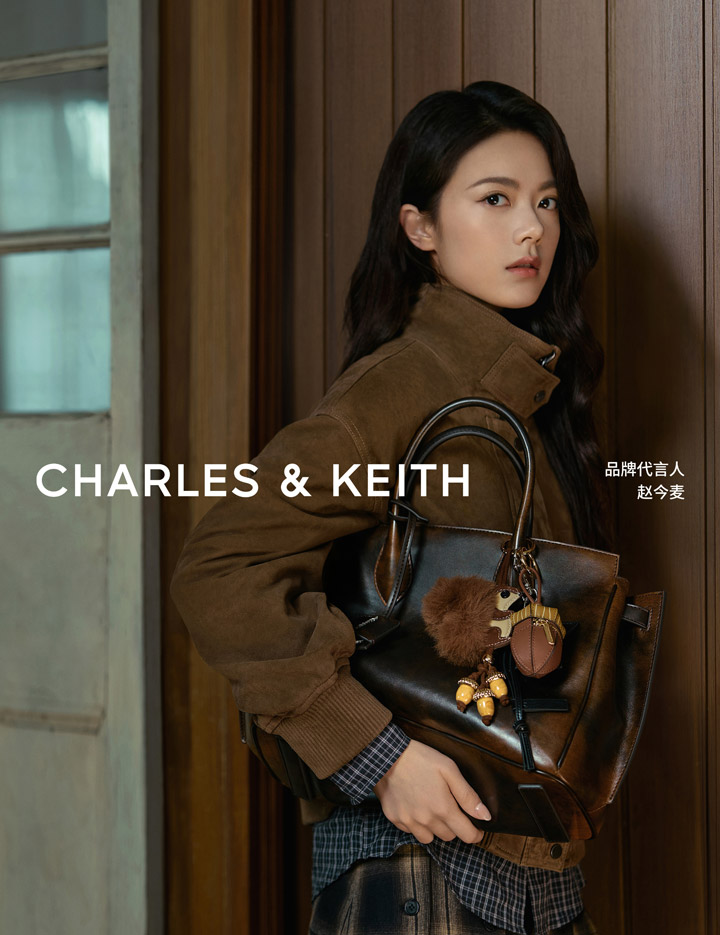 CHARLES & KEITH官宣赵今麦成为品牌代言人图片