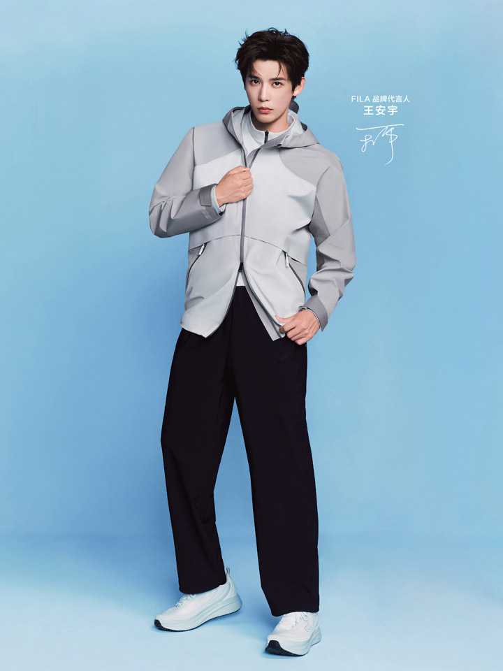 王安宇成为FILA「斐乐」品牌代言人 解锁都市山野双重穿搭图片13