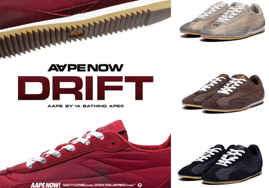 AAPENOW新经典系列正式发布AAPE DRIFT图片