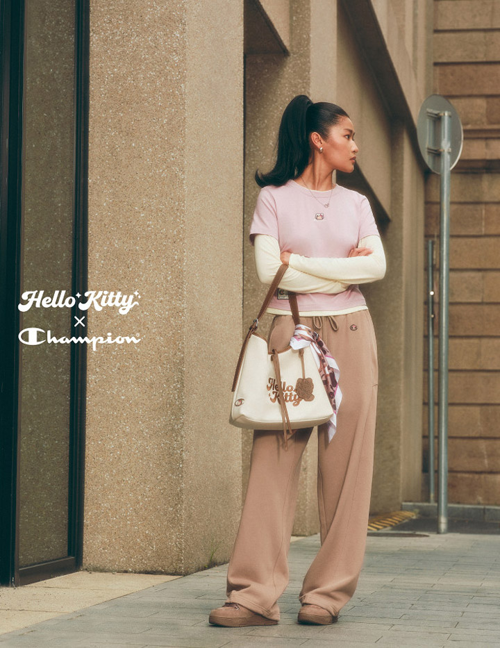 Champion X Hello Kitty 2026全新联名款女包上市图片