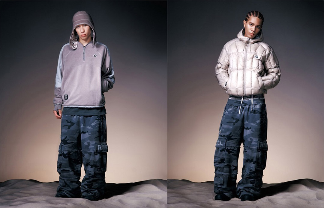 AAPE BY *A BATHING APE®携手韩国时尚服饰品牌NOMANUAL推出2026秋冬联名系列图片3