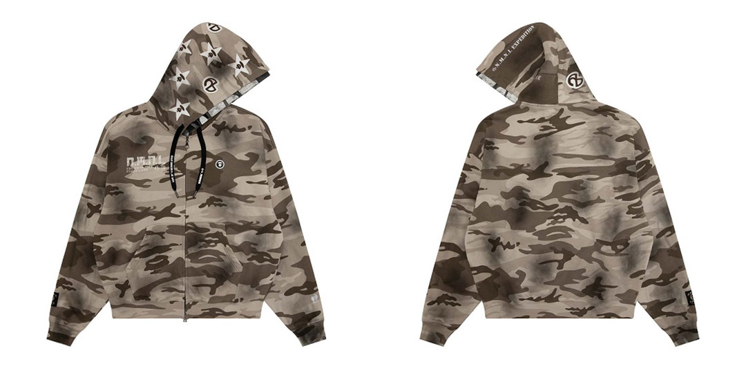 AAPE BY *A BATHING APE®携手韩国时尚服饰品牌NOMANUAL推出2026秋冬联名系列图片7