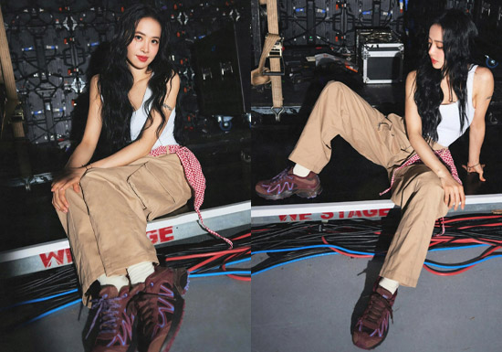 Salomon × JOLIN蔡依林 XT‑WHISPER联名鞋上市图片